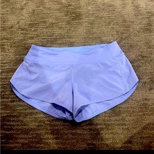 Lululemon speed up shorts size 4